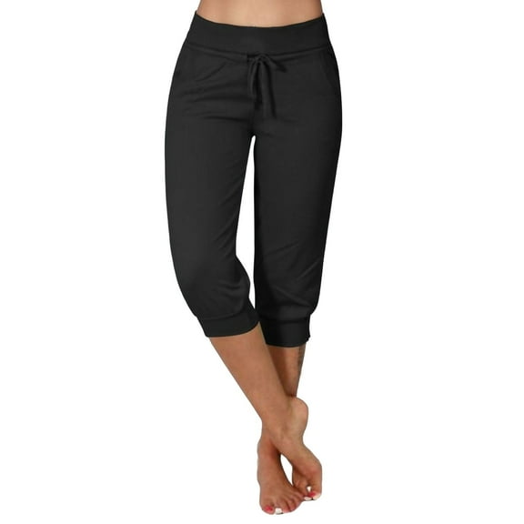 Women's Casual Solid Polyester Chino Short Pants - Standard Thickness, Daily Wear, True to Size, Summer