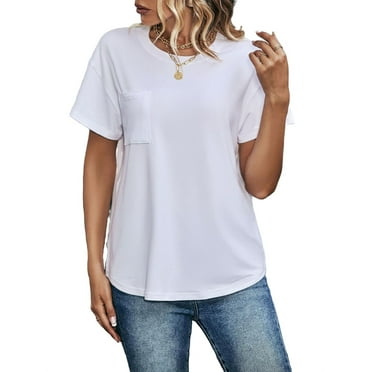 The Pioneer Woman V-Neck T-Shirt with Long Sleeves, 2-Pack - Walmart.com
