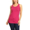 thumbnail image 1 of Women's Casual Solid Sleeveless Basic Cami Tank Top, 1 of 5