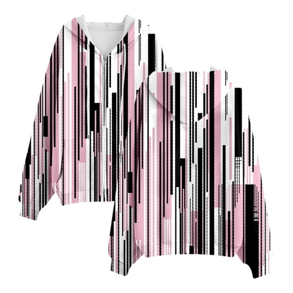 Women's Casual Sport Zipper Hooded Cardigan With Pockets Lightweight Versatile Jacket For Everyday Wear