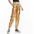 thumbnail image 1 of Women's Casual Sports Street Hop Party Sparkly Fancy Pants Womens Casual Pants Petite Short Casual Linen Pants for Women plus Size High Waist Dress Pants for Women Business Casual Sweat for Women, 1 of 3
