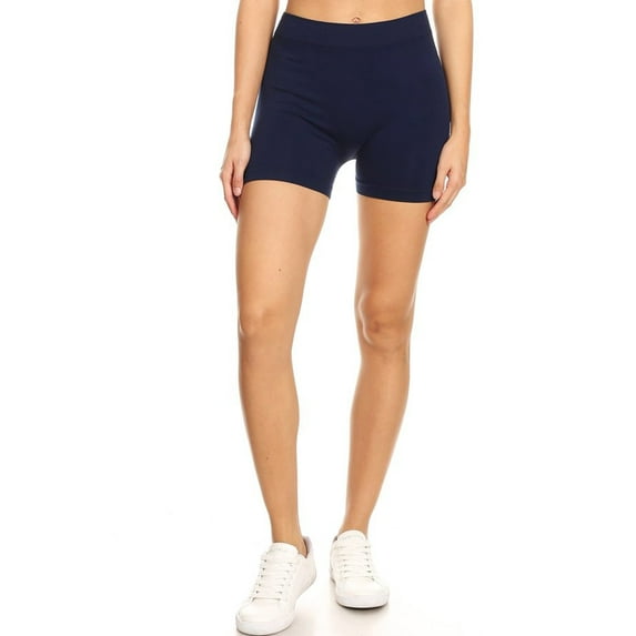 Women's Comfortable Solid Mini Shorts for Sports, Yoga, and Relaxation