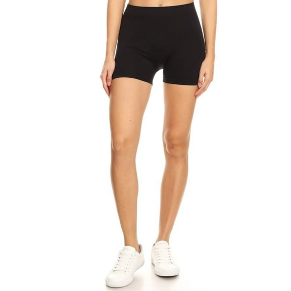 Women's Comfortable Solid Mini Shorts for Sports, Yoga, and Relaxation