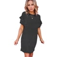 thumbnail image 1 of Women's Casual Striped T Shirt Dress with Pockets Comfortable Lightweight Stretch Fabric for Everyday Wear for Daily Use, 1 of 16