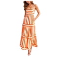 thumbnail image 1 of Women's Casual Summer Floral Long Maxi Dresses Floor Length Sleeveless Plus Size Sundresses, 1 of 6