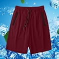thumbnail image 1 of Women's Casual Summer Shorts Lightweight Mid Waist With Pockets For Daily Wear Sports Running Vacation Climbing Comfortable Stretchy Breathable Casual Pants for Women for Work Very Soft Older Womens, 1 of 3