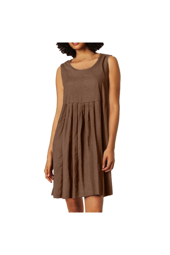 Women's Casual Summer Sleeveless Floral Print Pleated Short Dress Wu Dress Mauve Dress for Women Knit Summer Dress Tunic Dresses Womens Sports Dress Cute Womens Dresses for Summer Tween Casual Dresses