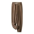 thumbnail image 1 of Women's Casual Sweatpants And Thick Thermal Pants Casual Pants for Women with Pockets Petite Cute Comfy Pants Womens Pants Casual Work Elastic Waist Casual Pants for Women plus Size Comfortable Pants, 1 of 4