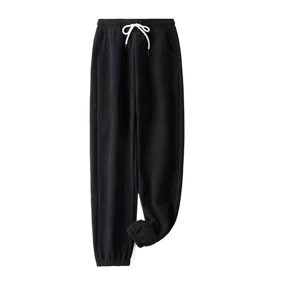 Women's Casual Sweatpants And Thick Thermal Pants Casual Pants for Women with Pockets Petite Cute Comfy Pants Womens Pants Casual Work Elastic Waist Casual Pants for Women plus Size Comfortable Pants