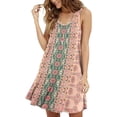 thumbnail image 1 of Women's Casual Swing Simple T-Shirt Loose Dress, 1 of 6