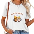 thumbnail image 1 of Women's Casual Tee with Vintage Graphics, 1 of 3