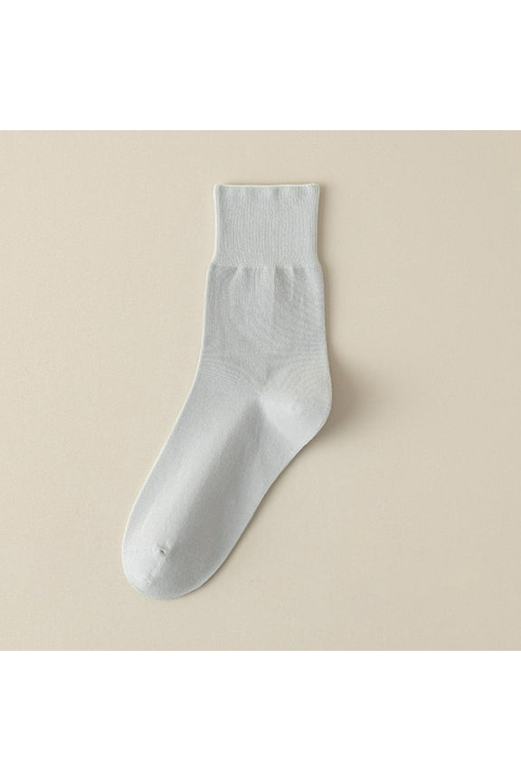 Women's Casual Thin Sweat Absorbent Solid Color Mid Tube Socks Support Stockings for Women Womens Fishnet Stockings Thick Stockings for Women Winter Garters And Hose Heat Microfiber Tights Silk