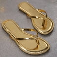 Women's Casual Thong Sandals, Lightweight Summer Beach Slides, Dressy ...