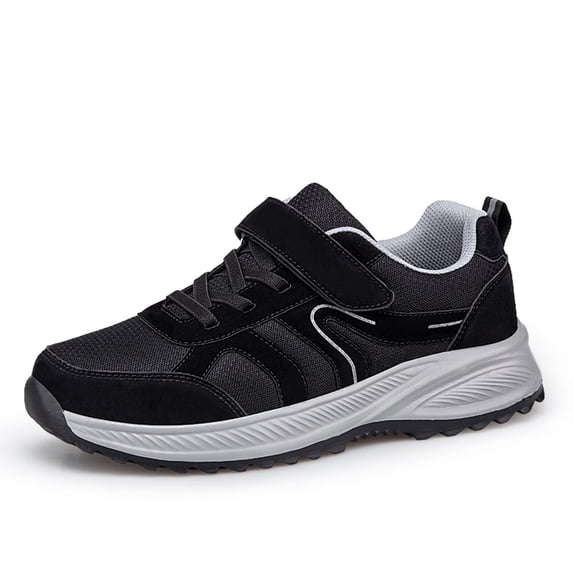 Women's Casual Walking Shoes for Elderly Lightweight Strap Comfortable Sneakers