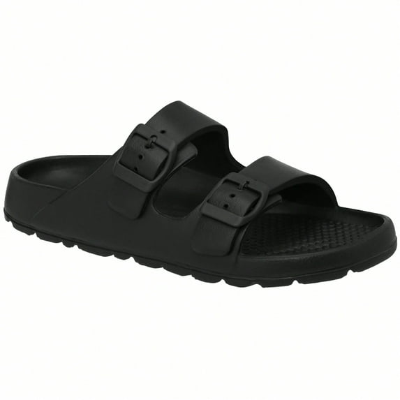 Women's Casual Waterproof Wear Resistant Anti-Skid Solid Color Flat Plastic Sandals Soft Comfortable Slippers For Indoor And Outdoor Slides Sandals