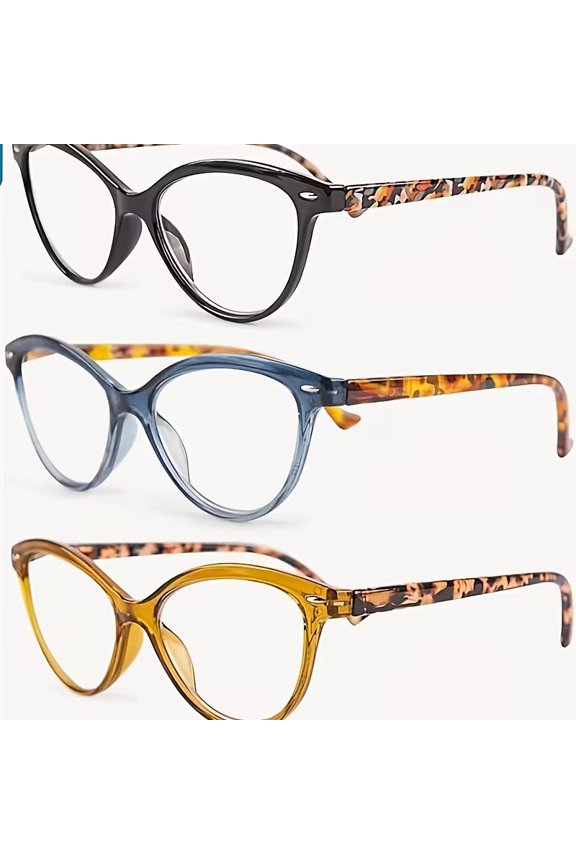 Women's Cat Eye Blue Light Blocking Glasses Anti Glare Computer Eyewear for Reading Gaming TV