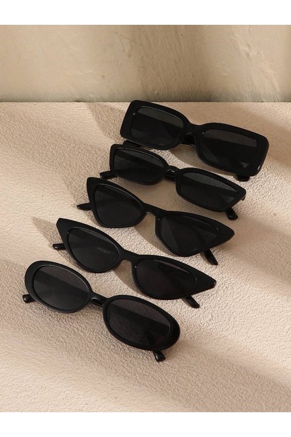 Women's Cat Eye Stylish Eyeglasses, Ideal for Music Festivals, Street Style, Clubs, Beach, Travel & Back to School