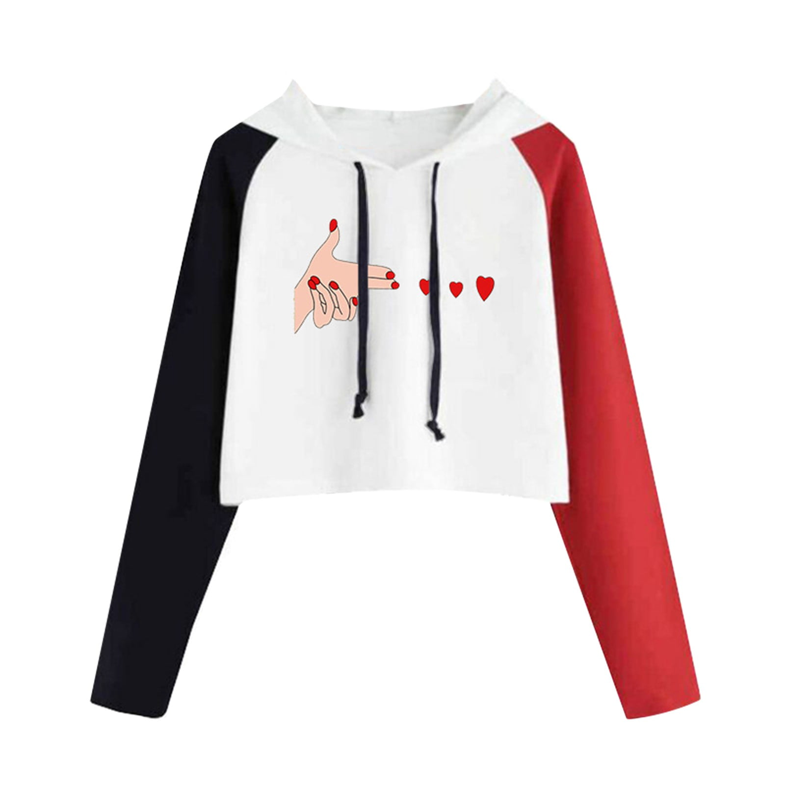 Crop hoodies for girls under 500 hotsell
