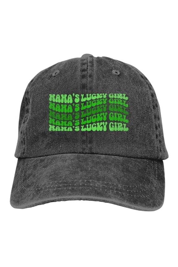 Women's Cat with Butterfly Hat, Adjustable Vintage Washed Baseball Cap for Dad and Mom