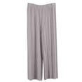 thumbnail image 1 of Annhoo Spring Pants for Women Drawstring Wide Leg High Waist Plain Trouser with Pocket Summer Lightweight Clothes, 1 of 6