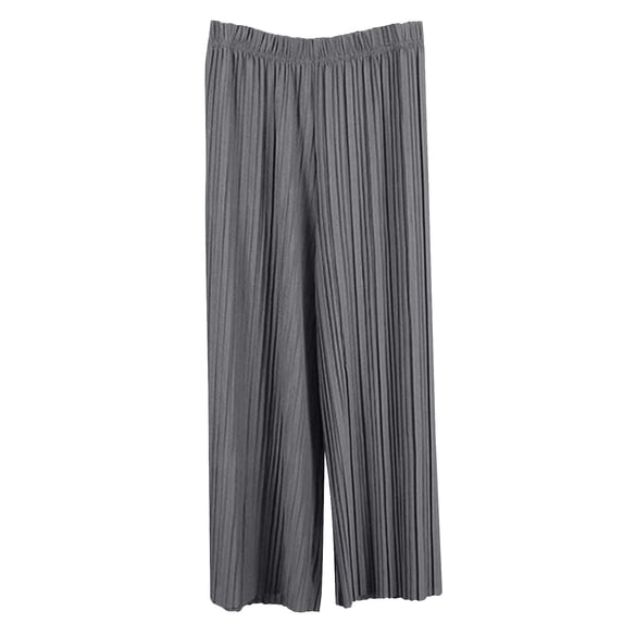 Annhoo Pajamas Pants for Women Wide Leg Block Color Striped Loungewear Trouser with Drawstring Spring Summer Clothes
