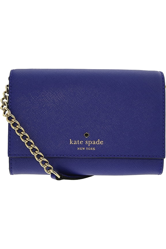 Women's Cedar Street Cami Leather Cross Body Bag Baguette - Nightlife Blue