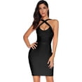 thumbnail image 1 of Women's Celebrity Bandage Bodycon Dress Strap Party Pencil Dress, 1 of 3