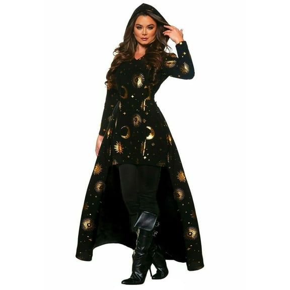 Women's Celestial Black Magic Costume