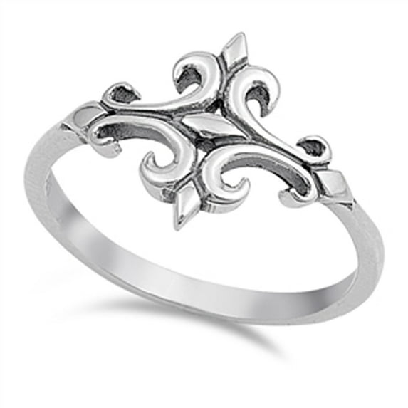 Women's Celtic Design Ring .925 Sterling Silver Band Jewelry Female Male Unisex Size 8