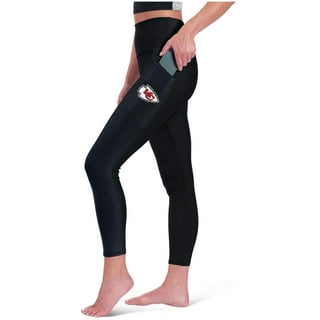 Women's Certo Black Buffalo Bills High Waist Two-Pocket Leggings