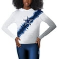 thumbnail image 1 of Women's Certo  White Dallas Cowboys Rundown Lightweight Pullover Hoodie, 1 of 2
