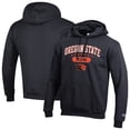 thumbnail image 1 of Women's Champion Black Oregon State Beavers Mom Pill Box Eco Powerblend Hoodie, 1 of 3