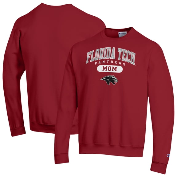 Women's Champion Cardinal Florida Tech Panthers Eco Powerblend Mom Pill Box Sweatshirt