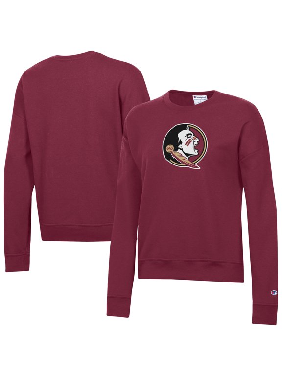 Women's Champion Garnet Florida State Seminoles Powerblend Sweatshirt