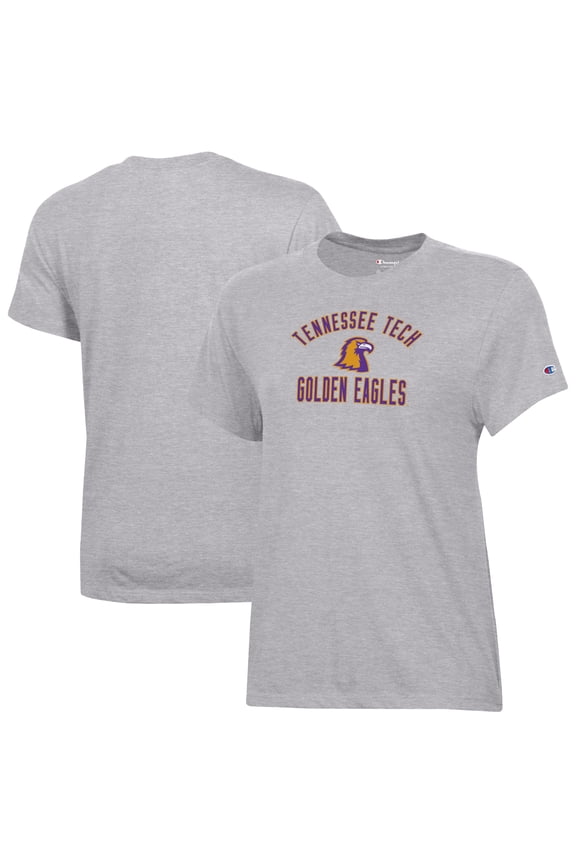 Women's Champion  Gray Tennessee Tech Golden Eagles Core T-Shirt