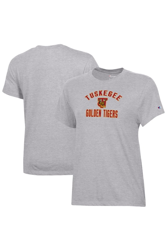 Women's Champion  Gray Tuskegee Golden Tigers Core T-Shirt