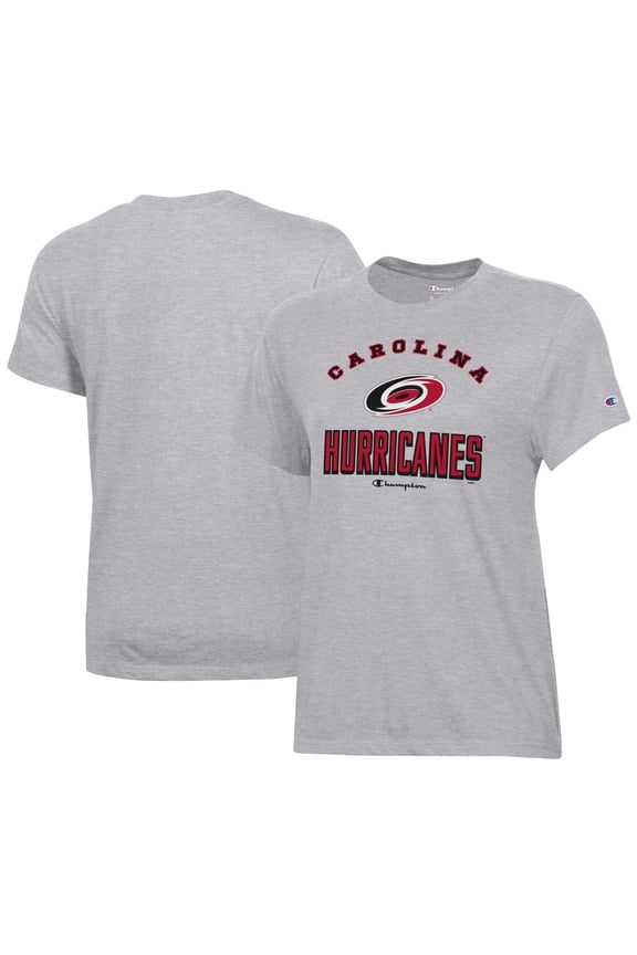 Women's Champion Heather Gray Carolina Hurricanes Core T-Shirt