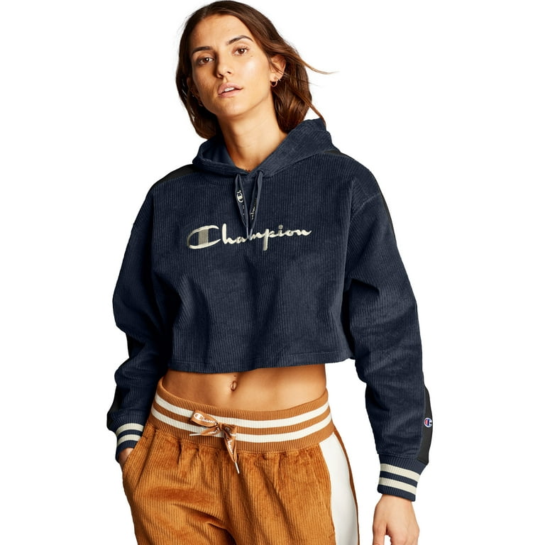 Corduroy champion hoodie sale