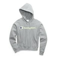thumbnail image 1 of Women's Champion Life Reverse Weave Pullover Hoodie, Chenille Logo Oxford Grey L, 1 of 4