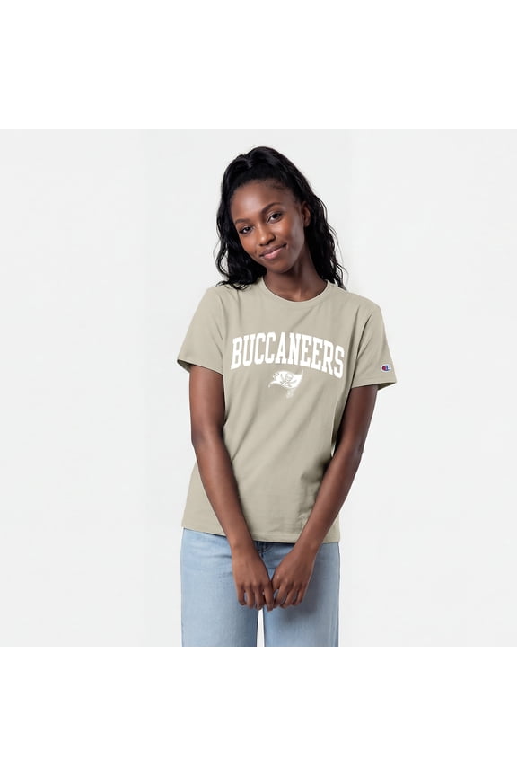Women's Champion  Light Brown Tampa Bay Buccaneers Cocoa Butter T-Shirt