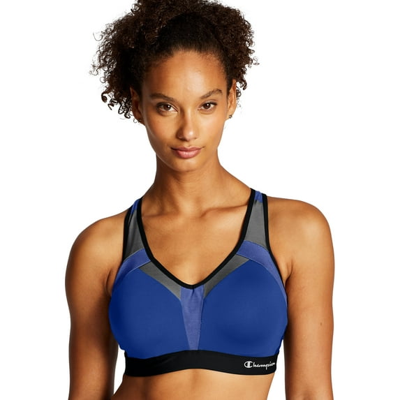Women's Champion Motion Control Cross-Back Sports Bra Surf The Web 40B