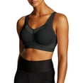 thumbnail image 1 of Women's Champion Motion Control Underwire Sports Bra Black 34B, 1 of 4