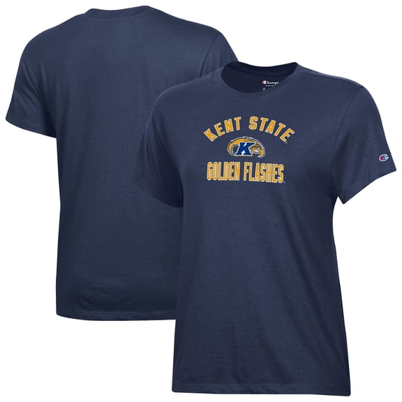 Women's Champion  Navy Kent State Golden Flashes Core T-Shirt