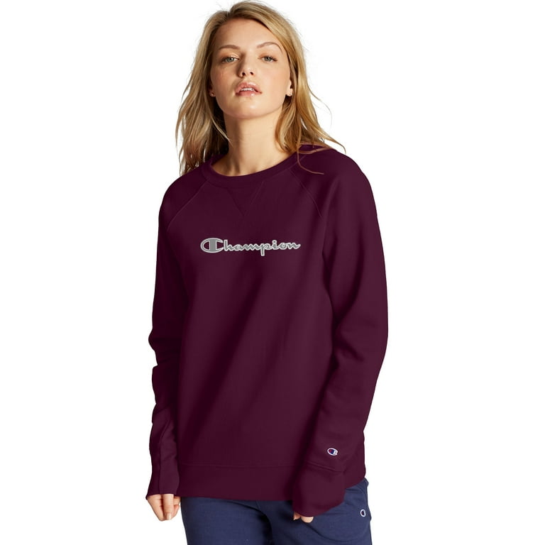 Champion powerblend fleece crew deals