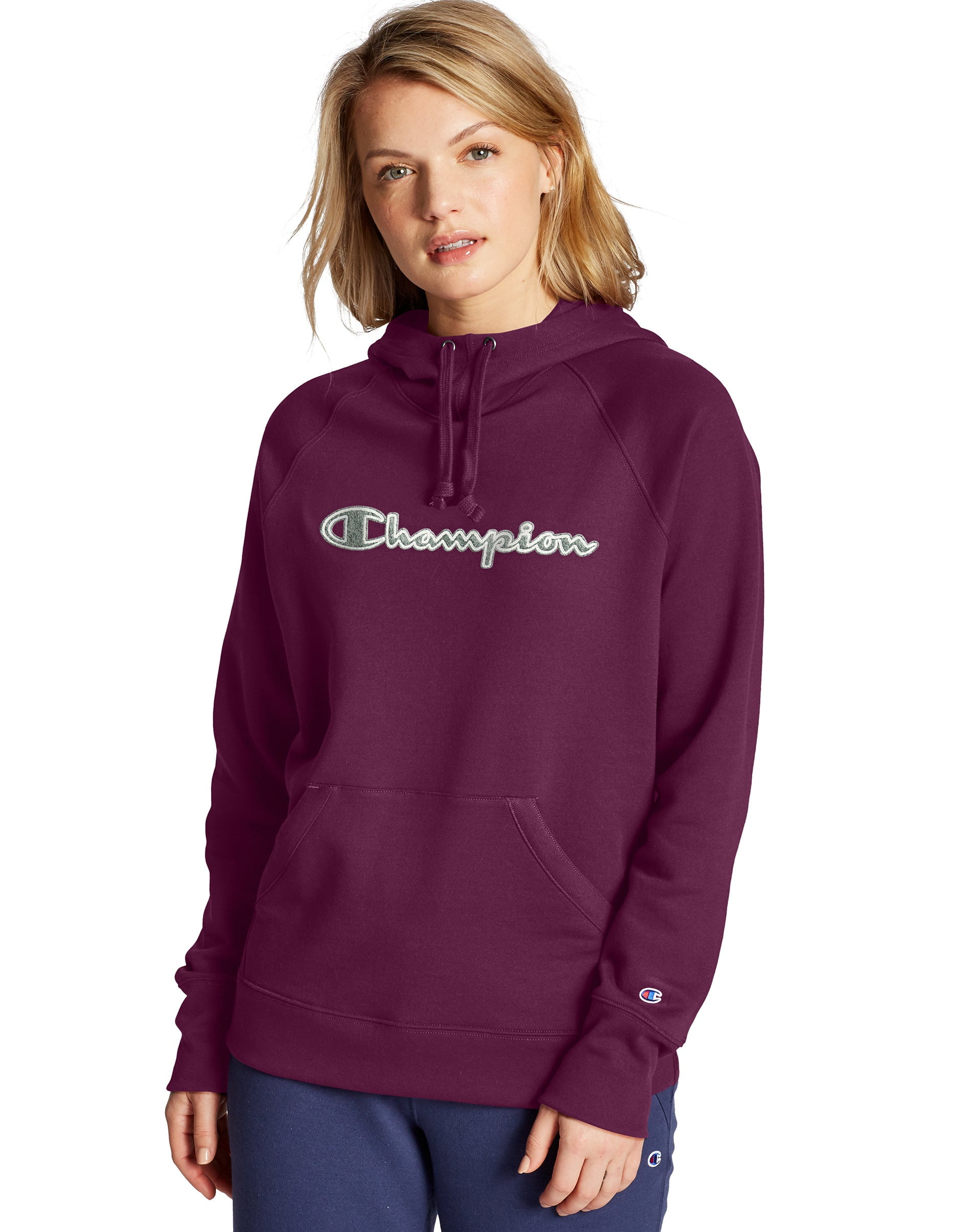 Women's Champion Powerblend Fleece Pullover Hoodie
