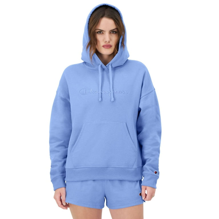 Blue women's champion hoodie sales