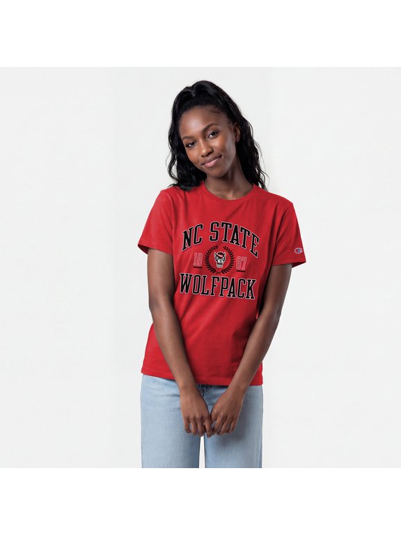 Women's Champion Red NC State Wolfpack Lifestyle T-Shirt