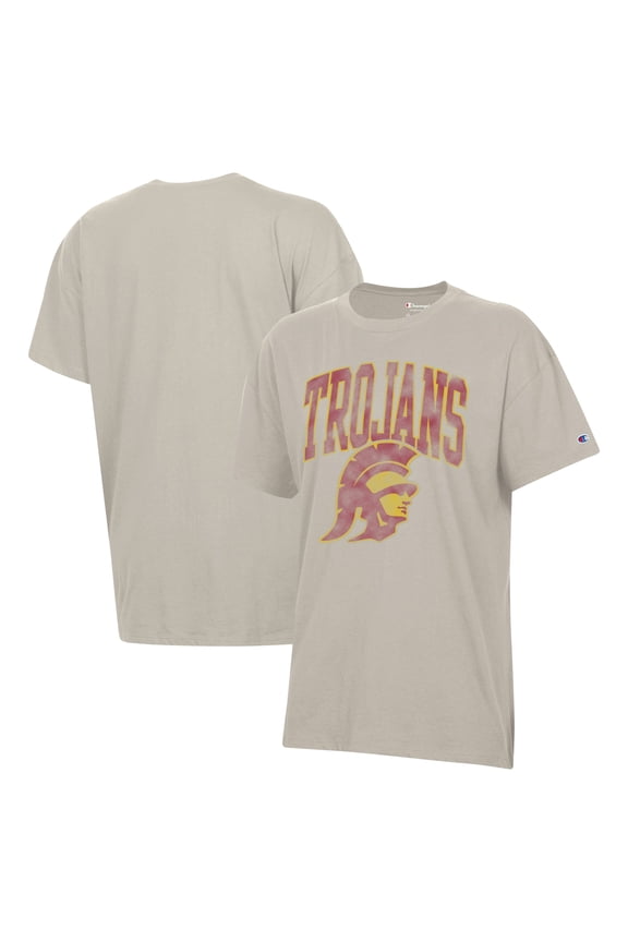 Women's Champion Tan USC Trojans Core Oversized T-Shirt