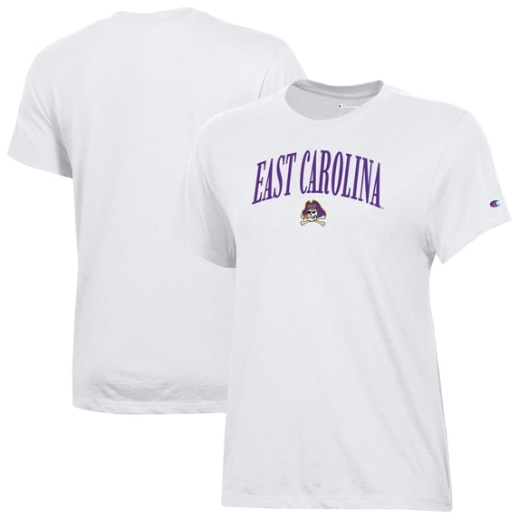 Women's Champion White ECU Pirates Core T-Shirt