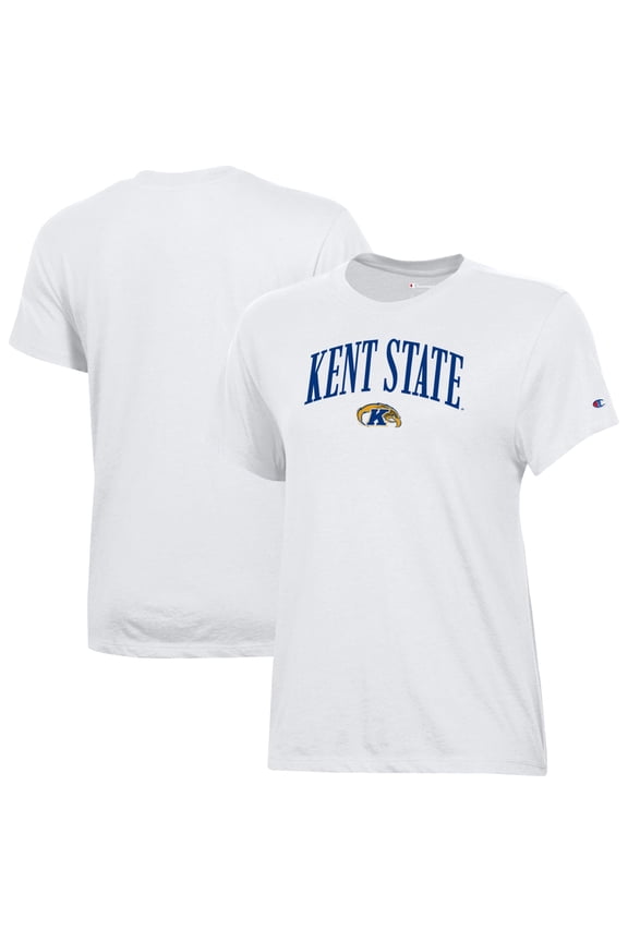 Women's Champion White Kent State Golden Flashes Core T-Shirt